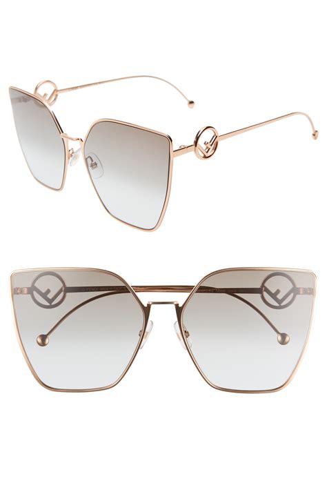 fendi oversized round sunglasses|fendi women's oversized sunglasses.